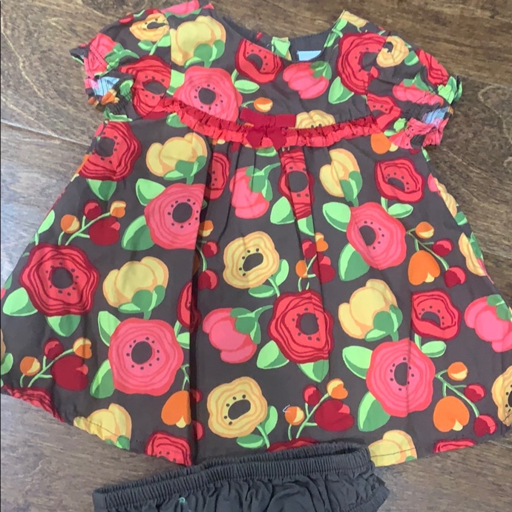 Gymboree Flower Dress 0-3 months